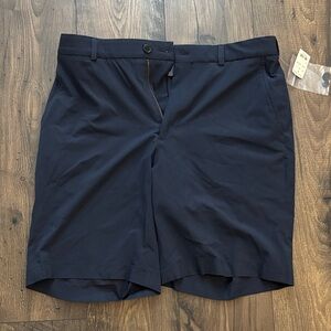 Brooks Brothers Navy Flat Front Shorts